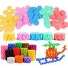 Игрушки строительные блоки «Снежинка» 100/200 шт. Сборка Развивающая игрушка Подарок — для участок