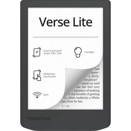 Электронная книга PocketBook 619 Verse Lite Grey (PB619-T-WW) — для декор