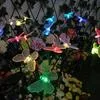 1 шт. 6 светодиодов Солнечный Бабочка Садовый Колышек Светильники Наружные — для участок
