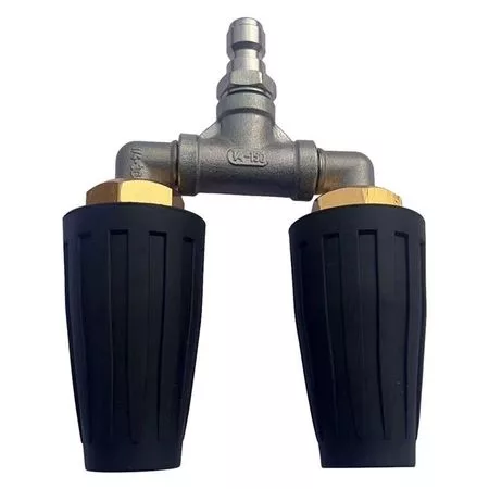 A60z Двусторонняя Турбофорсунка 1/4 дюйма 4000 PSI Сменная Форсунка Распылительная — для полив