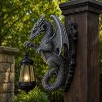Настенный светильник «Солнечный дракон» — для декор — фото 2