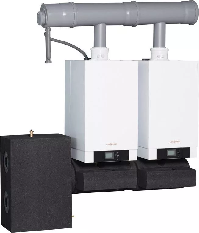 Каскадный блок Viessmann Vitodens 200-W 60 кВт + 60 кВт с Vitotronic 100HC1B (B2HA) — для полив