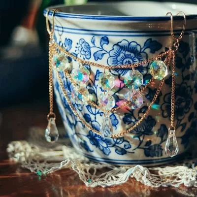 Светоотражающий Садовый Колышек Кристальный Ручной Работы Изысканные Декоративные — для участок — фото 3