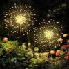 Солнечная светодиодная фейерверк — для участок