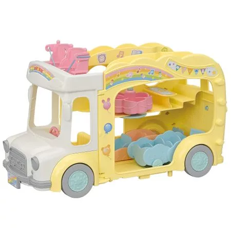 EPOCH Sylvanian Families Детский сад Машина Школьный автобус для детского сада — для участок