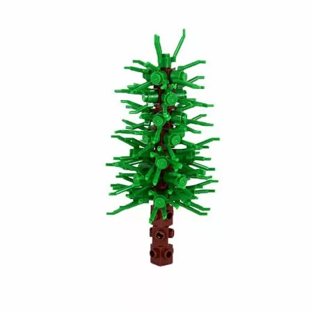 Набор строительных блоков MOC «Сад в джунглях» - Комплект «Растения и деревья» — для участок