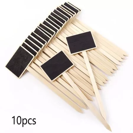 Теплица Украшения для дома Деревянная доска для мела Маркер-классификатор Бирки — для теплица