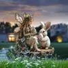 Декоративный кол для сада Пасхальный кролик 2D Плоский Акриловый — для участок