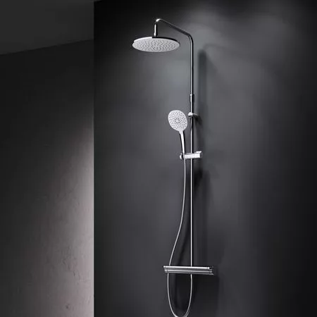 Душевая система AM.PM Spirit 2.0 F0770A400 стойка с тропическим душем — для полив
