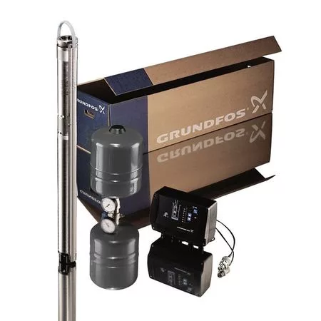 Комплект для поддержания постоянного давления Grundfos Cons.pres.pac.SQE 2-115 — для полив
