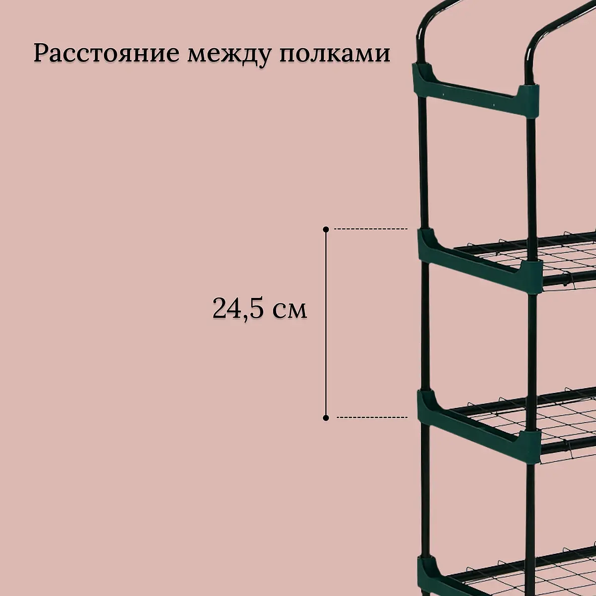 Парник-стеллаж для рассады — для теплица — фото 4