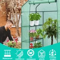 Садовая теплица Крышка для посадки Палатка для выращивания растений на открытом — для теплица — фото 2