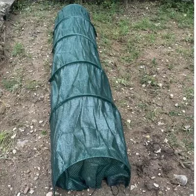 Складной тоннель-парник Зеленая сетка Защита от УФ-излучения Теневая — для теплица — фото 3