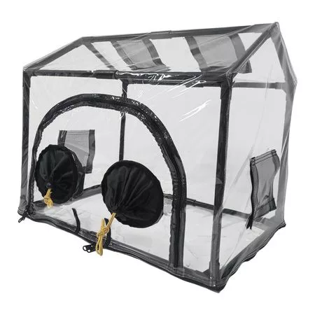 Прозрачное ПВХ Оборудование для выращивания грибов Мини-теплица Monotub для комнатного — для теплица