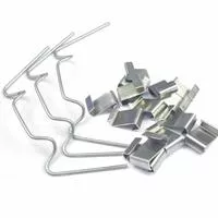 Аксессуары Клип Сад Стекло Теплица Остекление Гвоздь 50pcs x Z Clips+50pcs x W — для теплица — фото 2
